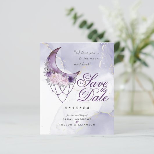 低予算クレセント月の写真の日付を保存 (スタンド正面)