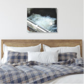 低井管系水力包まれた キャンバスプリント (インサイチュ (寝室))