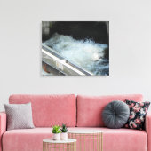 低井管系水力包まれた キャンバスプリント (インサイチュ (リビング))