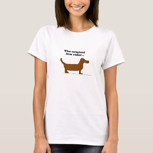 低人乗り Tシャツ (正面)