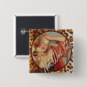 低俗なBitsch: まだ結婚しないため! 缶バッジ (正面&裏面)