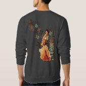 低俗なBitsch: アロハOops! スウェットシャツ (裏面)