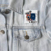 低俗なBitsch: オーストラリア及び粋なPin 缶バッジ (インサイチュ)