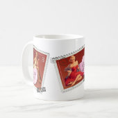 低俗なBitsch: キャンデーのハートはPin持ち上げます コーヒーマグカップ (正面左)
