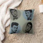 低俗なBitsch™: グラフィックを広告するヴィンテージ クッション (ブランケット)