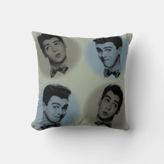 低俗なBitsch™: グラフィックを広告するヴィンテージ クッション (正面)