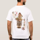 低俗なBItsch: フラのお尻! Tシャツ (裏面)