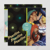 低俗なBitsch: リハーサルディナー 招待状 (正面/裏面)