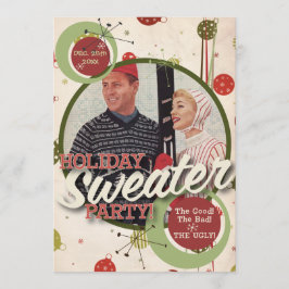 低俗なBitsch: 休日のセーターのパーティー! 招待状