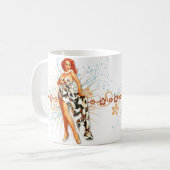 低俗なBitsch: 入れ墨Tiki! コーヒーマグカップ (正面左)