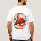 低俗なBitsch: 楽しむな低俗mas Tシャツ (裏面)