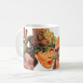 低俗なBitsch: 駄作の肉体から脱離した女性 コーヒーマグカップ (正面左)