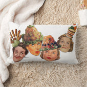 低俗なBitsch: 駄作の肉体から脱離した女性 ランバークッション (ブランケット)