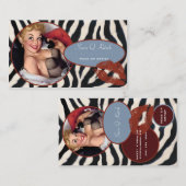 低俗なBitsch: 魅力的Zon 名刺 (正面/裏面)