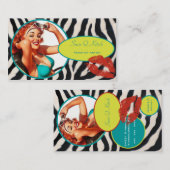 低俗なBitsch: 魅力的Zon 名刺 (正面/裏面)