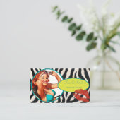 低俗なBitsch: 魅力的Zon 名刺 (スタンド正面)