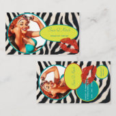 低俗なBitsch: 魅力的Zon 名刺 (正面/裏面)