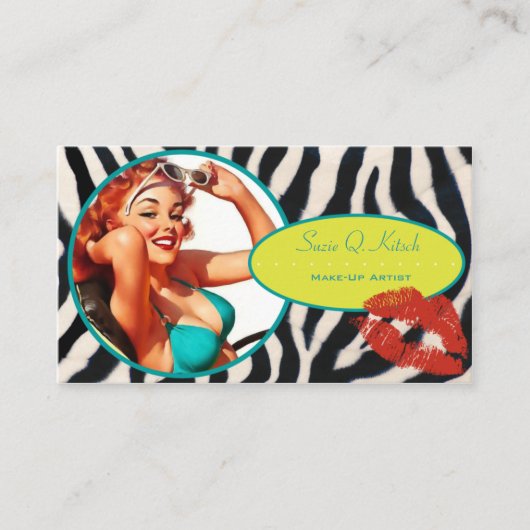 低俗なBitsch: 魅力的Zon 名刺 (正面)