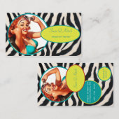 低俗なBitsch: 魅力的Zon 名刺 (正面/裏面)