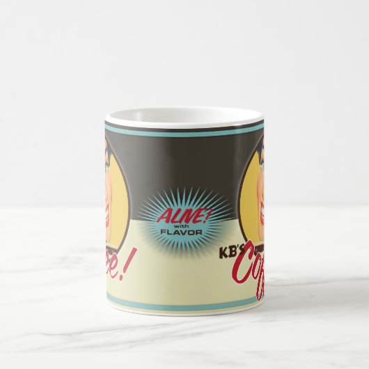 低俗なBitsch: KBのコーヒー! コーヒーマグカップ (中央)