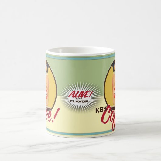 低俗なBitsch: KBのコーヒー! コーヒーマグカップ (中央)