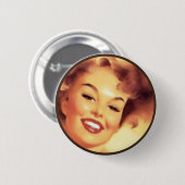 低俗なBItsch: Pinポートレート 缶バッジ (正面&裏面)