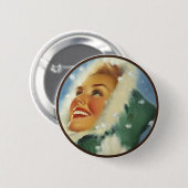 低俗なBItsch: Pinポートレート 缶バッジ (正面&裏面)