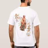 低俗なBitsch: Tikiの女神 Tシャツ (裏面)