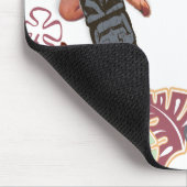 低俗なBitsch: Tikiの木の上! マウスパッド (コーナー)