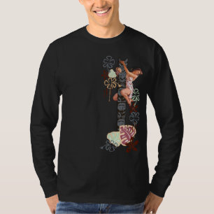低俗なBitsch: Tikiの木の上! Tシャツ