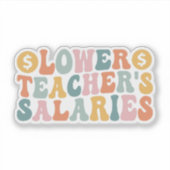 低先生の給与 シール (正面)