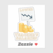 低先生の給与 シール (シート)