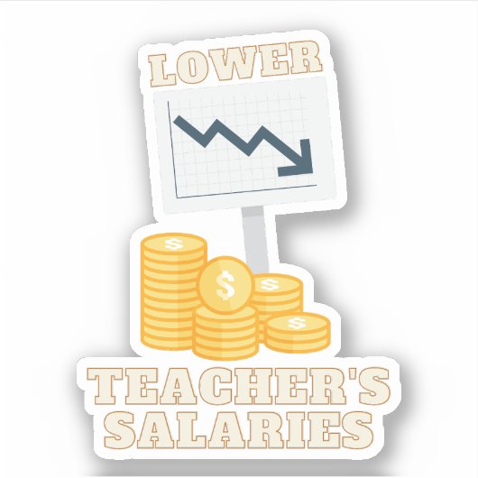 低先生の給与 シール (正面)