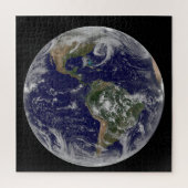 低圧システムを示す全地球。 ジグソーパズル (縦)