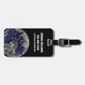 低圧システムを示す全地球。 ラゲッジタグ (正面横)