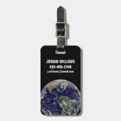 低圧システムを示す全地球。 ラゲッジタグ (正面縦)