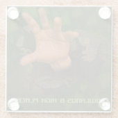 低地と高地 ガラスコースター (裏面)