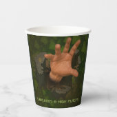 低地と高地 紙コップ (正面)