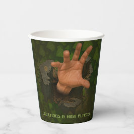 低地と高地 紙コップ