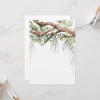 低地の水彩画 招待状