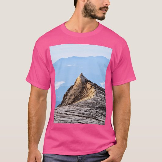 低域のピークグラフィック Tシャツ (正面)