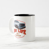 低寿命カスタム ツートーンマグカップ (正面左)