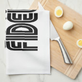 低忠実度 キッチンタオル (四つ折り)