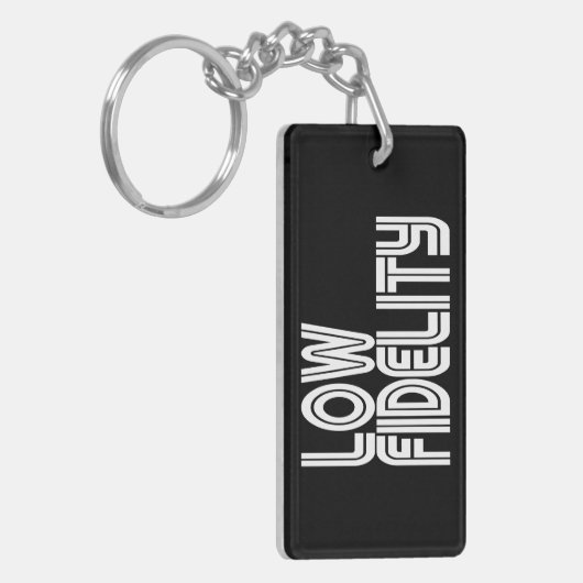 低忠実度 キーホルダー (正面左)