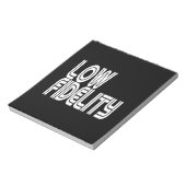 低忠実度 ノートパッド (回転)