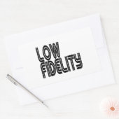 低忠実度 長方形シール (封筒)