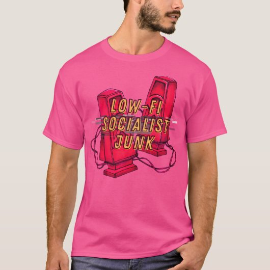 低情報社会主義ジャンク Tシャツ (正面)