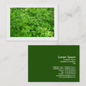 低成長、ミニフォト 名刺 (正面/裏面)