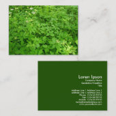 低成長、ミニフォト 名刺 (正面/裏面)