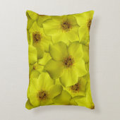 低木状のシニーフォイルのシームレスパターン アクセントクッション (正面(垂直))